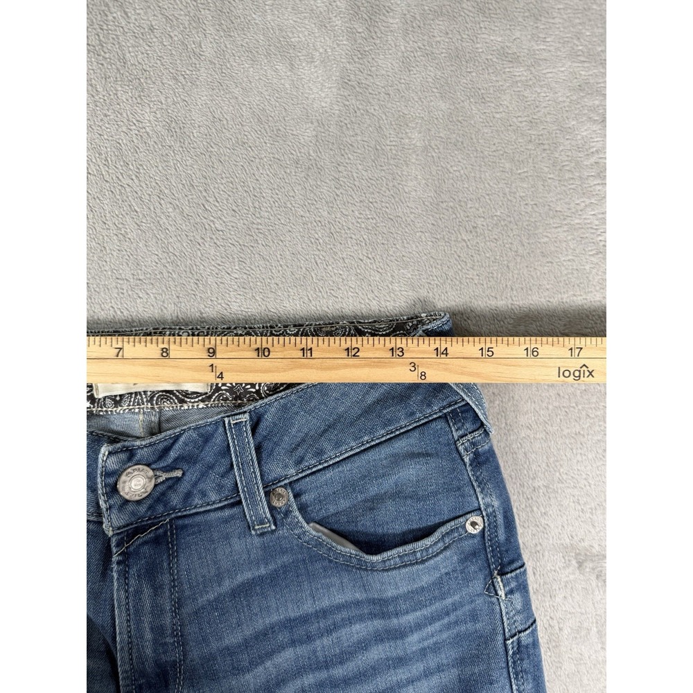 Ariat Real Denim Jeans Womens 30 Short Patricia Mid Rise Boot Cut - Picture 5 of 11